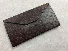 Authentic Leather Gucci Sunglass Case Collapsable