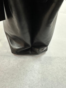 Authentic Chanel Lambskin Black Shoulder Bag