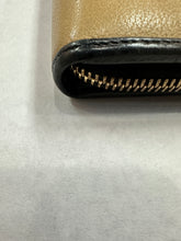 Authentic Loewe Two Toned Black and Camel Zippy Wallet