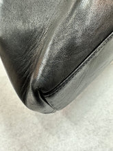 Authentic Chanel Lambskin Black Shoulder Bag