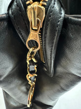 Authentic Chanel Lambskin Black Shoulder Bag