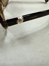 Authentic Chanel Pearl Sunglasses Brown 5131-H-A w/Hard Case