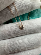 Authentic Tiffany & Co. Elsa Peretti 18k Pink/Rose Gold Diamonds by the Yard Necklace