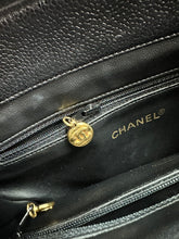 Authentic Chanel Caviar CC Coco Mark Black Shoulder Bag