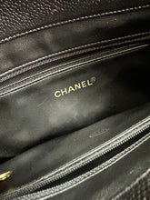 Authentic Chanel Caviar CC Coco Mark Black Shoulder Bag