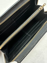 Authentic Loewe Two Toned Black and Camel Zippy Wallet