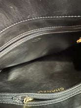Authentic Chanel Lambskin Black Shoulder Bag