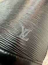 Authentic Louis Vuitton Black Epi Cluny Handbag