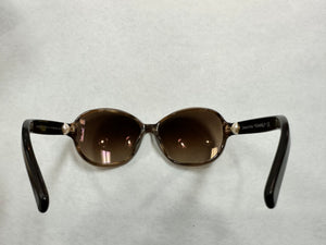 Authentic Chanel Pearl Sunglasses Brown 5131-H-A w/Hard Case