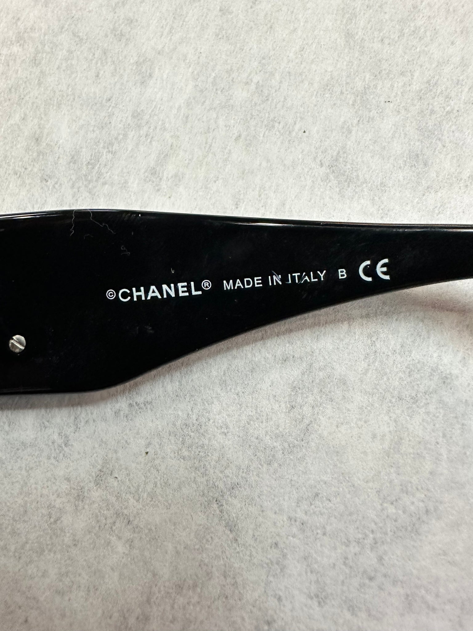 Authentic Chanel Sunglasses Camelia Black 5113A – Relics to