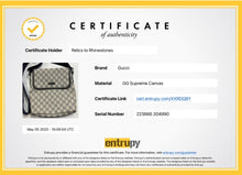 Authentic Gucci Supreme Messenger Bag Navy