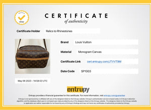 Authentic Louis Vuitton Monogram Reporter PM Bag