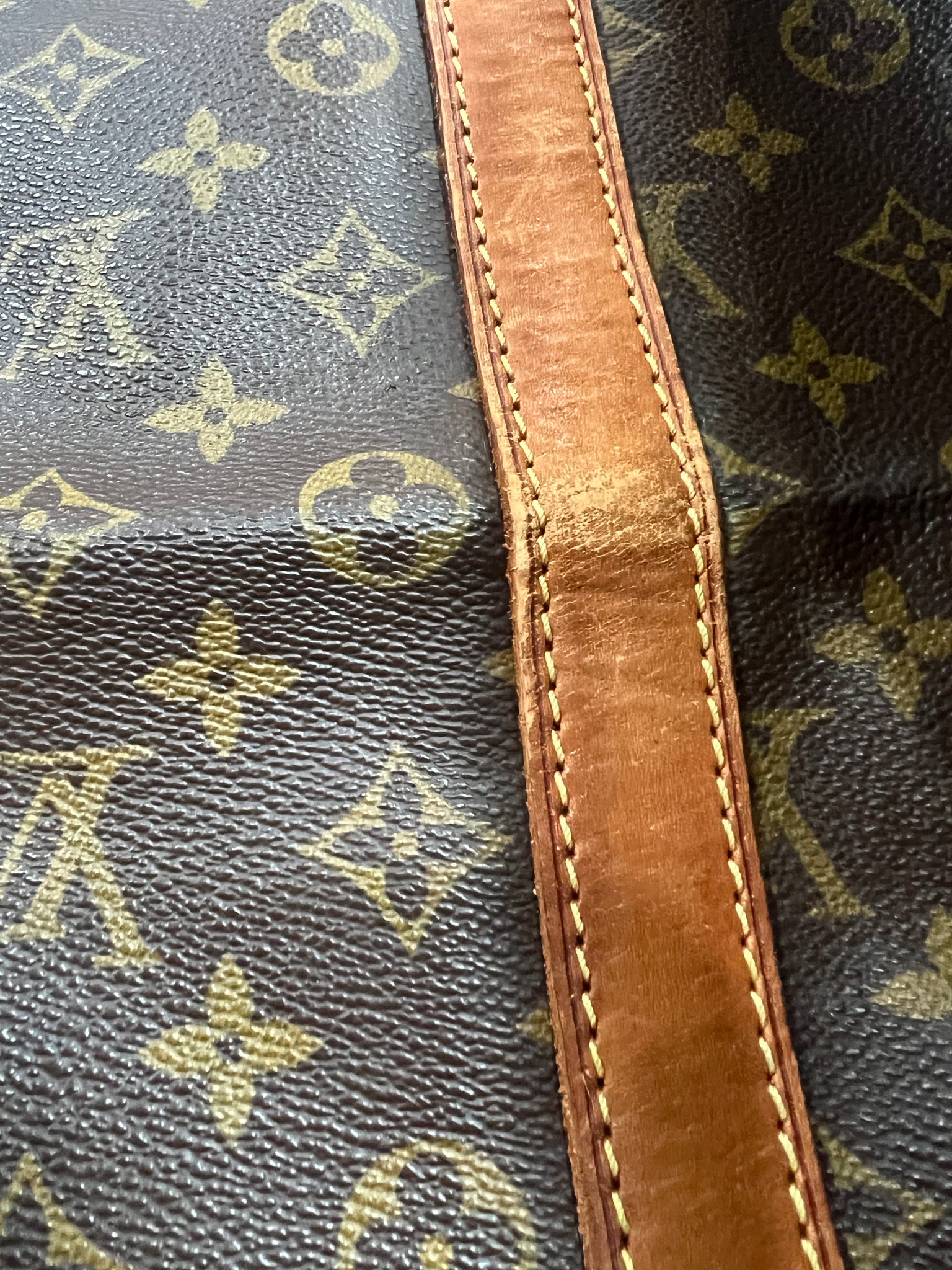 Louis Vuitton Monogram Vintage Keepall 55 Travel Bag Eclair