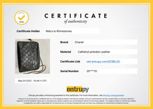 Authentic Chanel Lambskin Camera Bag Medium Black