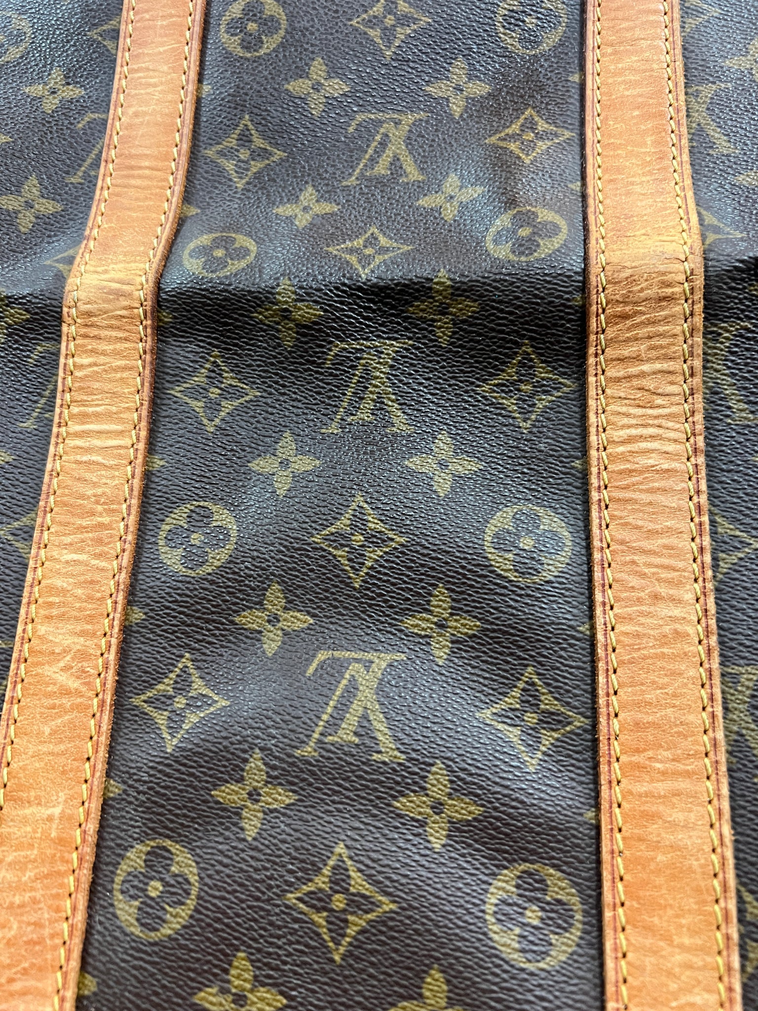 Louis Vuitton 2019 pre-owned Vinyl Keepall travel bag - ShopStyle