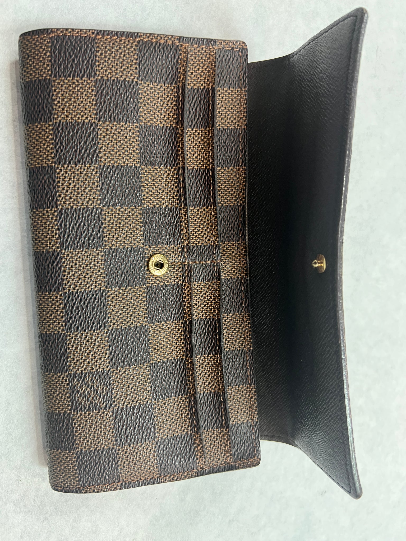 Louis Vuitton Damier Portefeuille Sarah Long Wallet