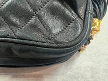 Authentic Chanel Lambskin Camera Bag Medium Black