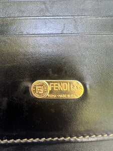 Authentic Fendi Pecan Compact Bi-Fold Wallet