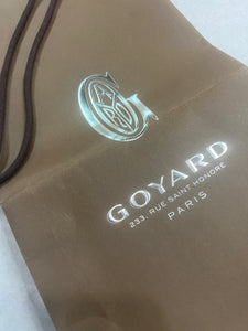 Authentic Goyard Black Brown Saint Louis PM Tote Bag