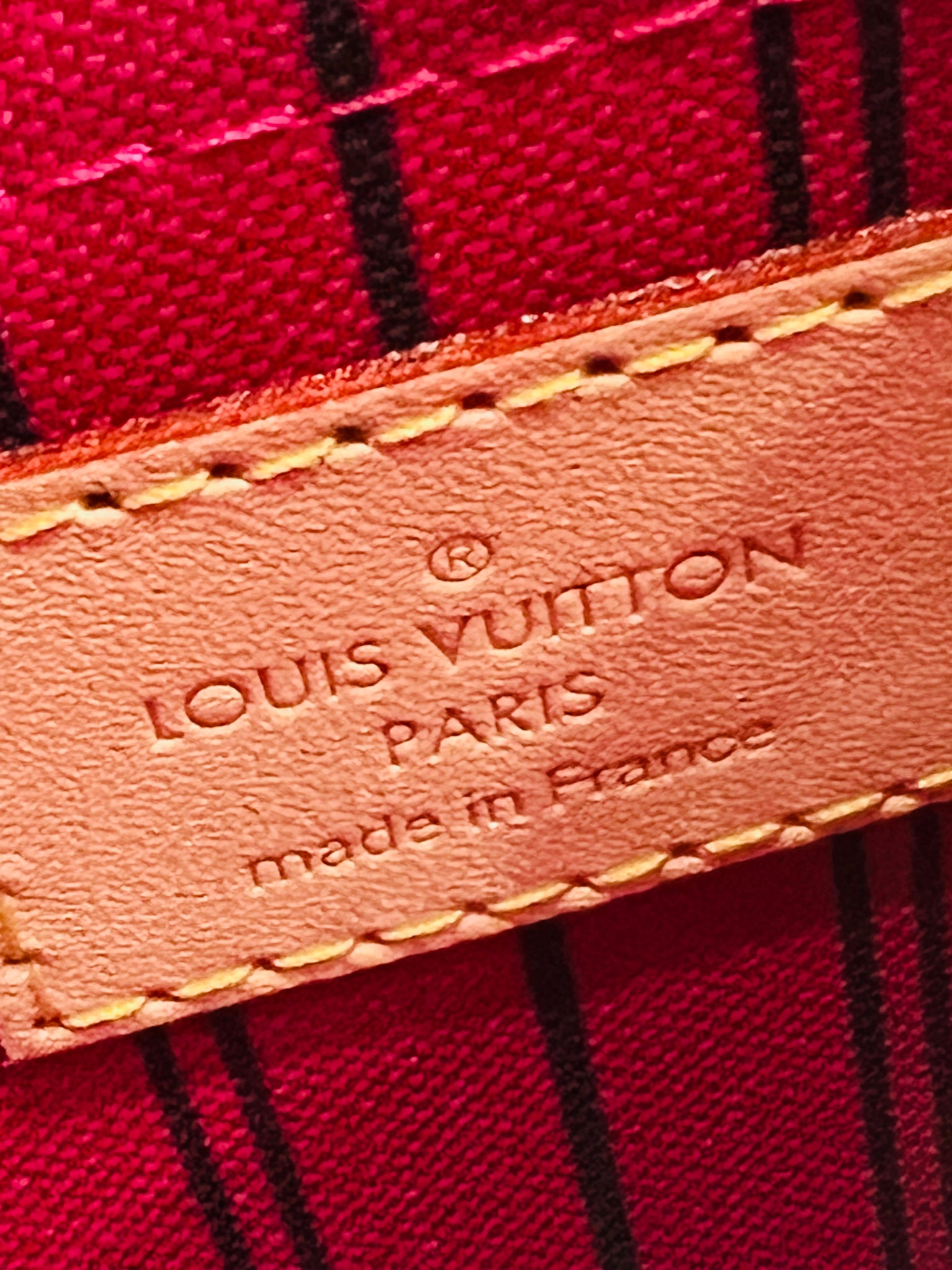 louis vuitton authentic stamp