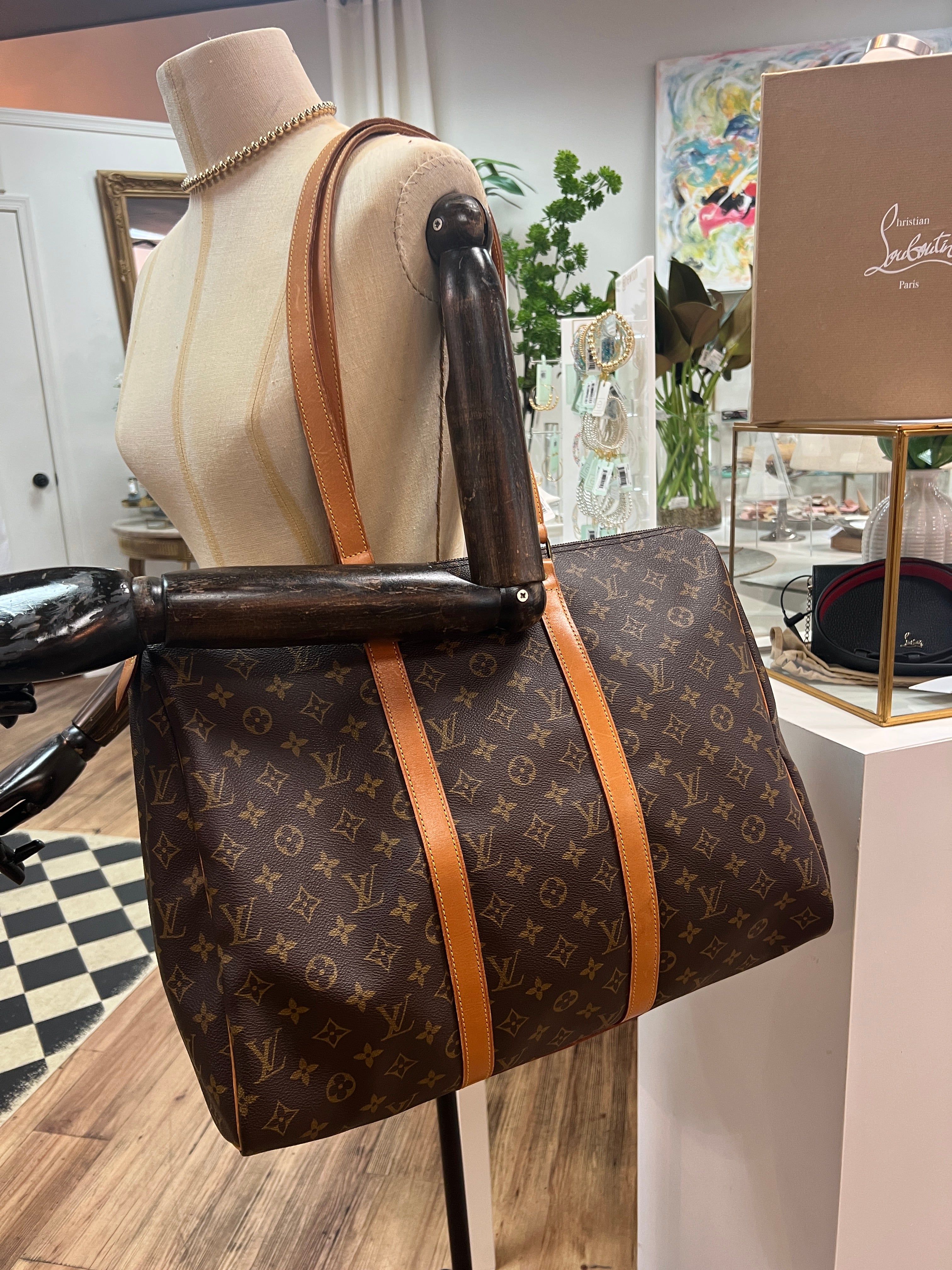 Louis Vuitton Sac Flanerie 45 Monogram Canvas Handbag