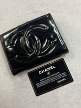 Authentic Chanel Patent Leather Compact Wallet