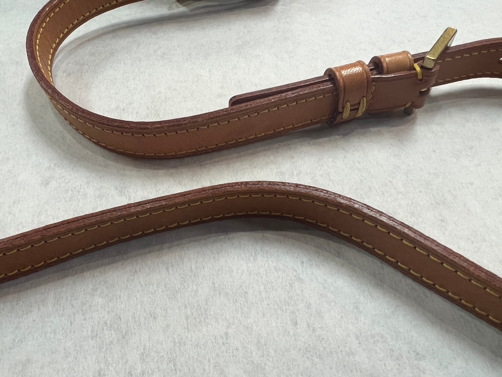 louis vuitton vachetta leather replacement strap crossbody
