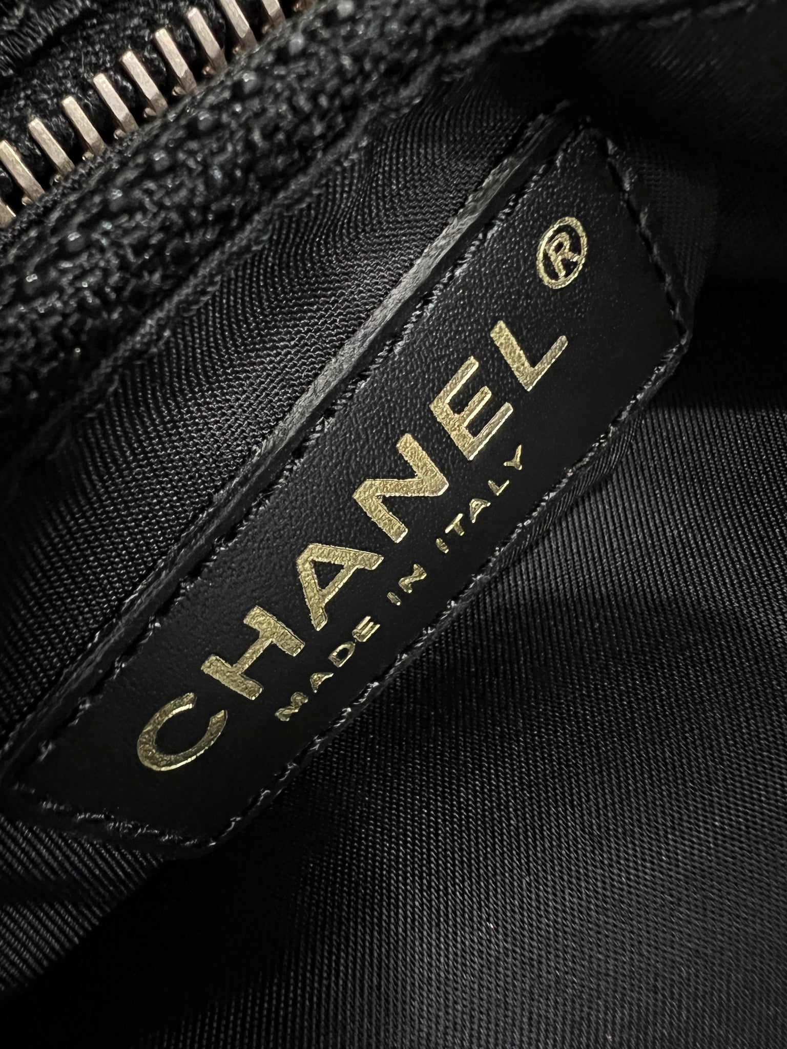 chanel bag authentic black