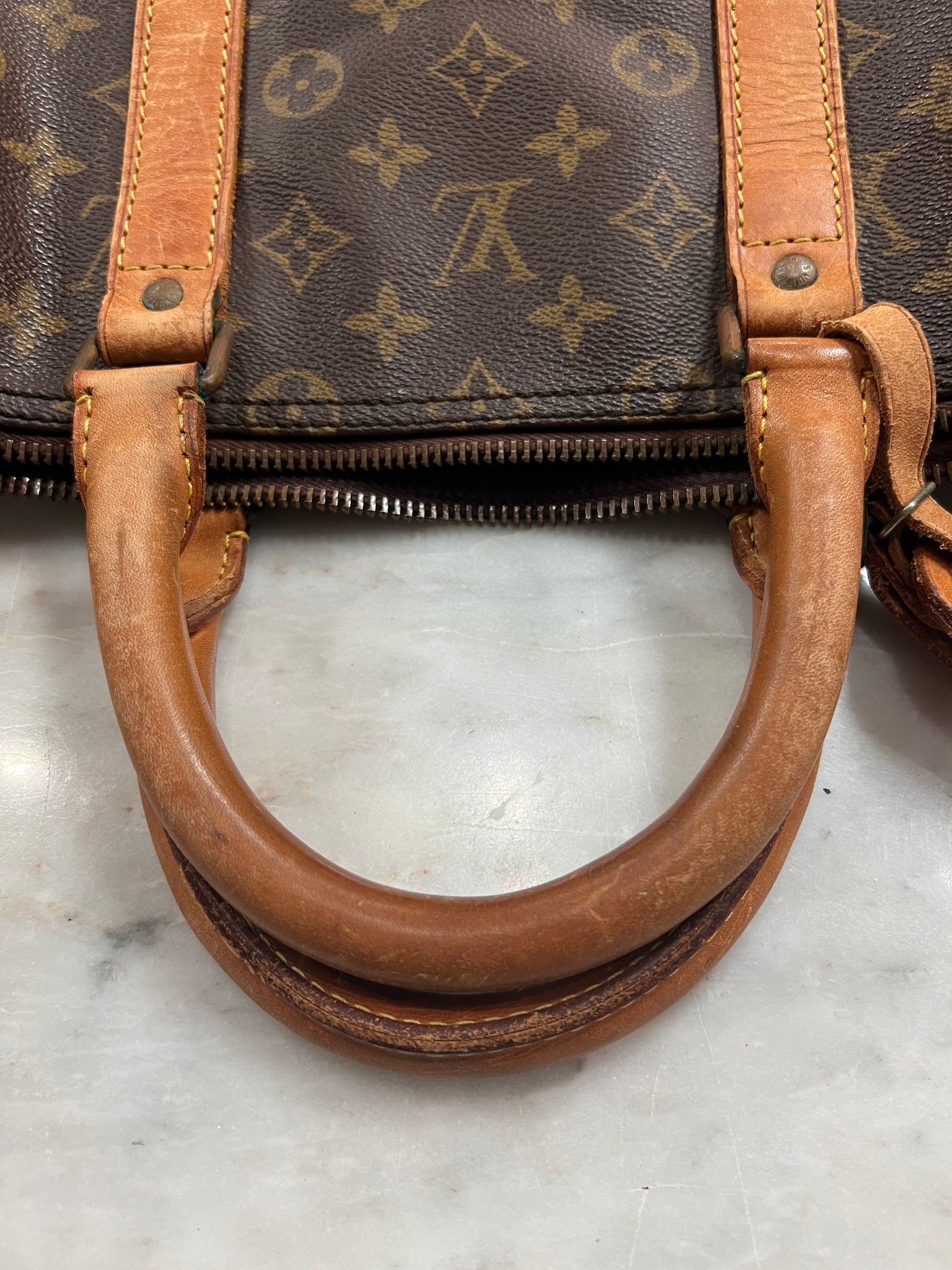 Handbag Louis Vuitton Boston Bag Keepall 55 Red Epi 122070045 - Heritage  Estate Jewelry