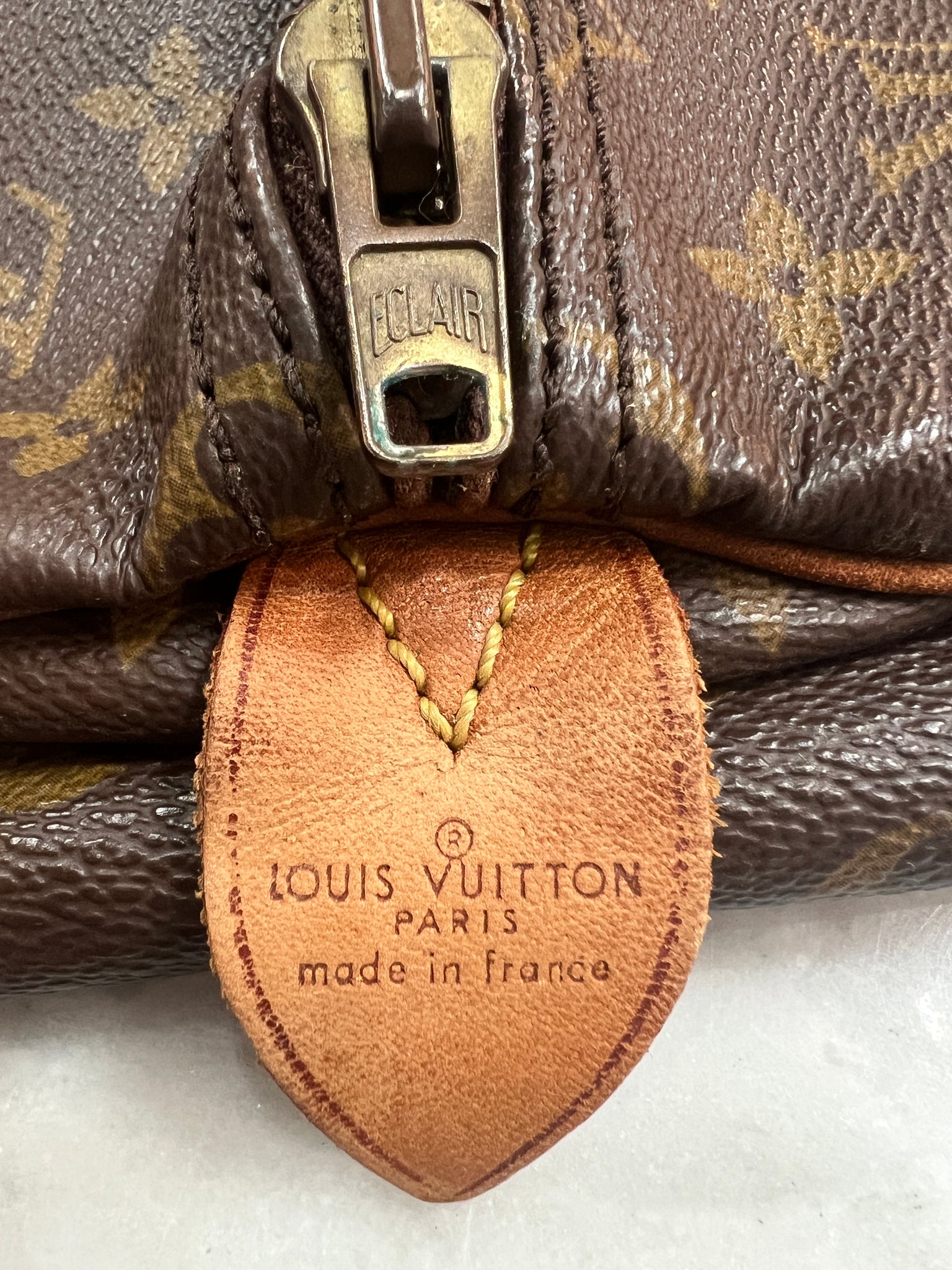 Authentic Louis Vuitton Monogram Keepall 55 Bandoliere Travel Bag F/S DHL  EMS