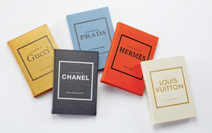 Collectible Leather Bound Luxury Brands Books