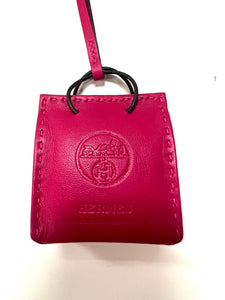 Authentic Hermes Purse Charm Tote Bag