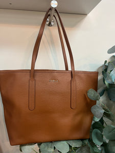 Authentic FURLA Leather Tote Bag