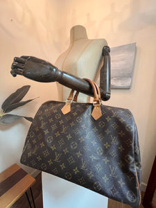 Vintage Louis Vuitton Classic Monogram Speedy 35 Bag