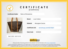 Authentic Louis Vuitton Monogram Shopping Sac