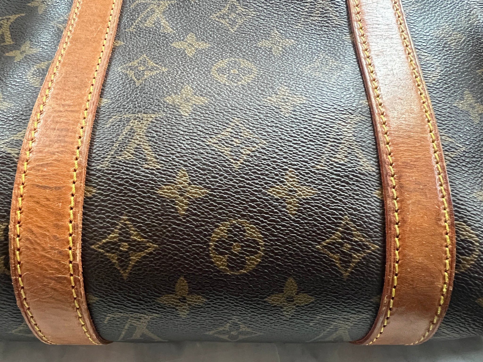 100% Authentic! LOUIS VUITTON Monogram keepall 50 Travel BAG