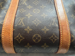 Vintage Louis Vuitton Monogram Keepall 50 Boston Travel Luggage