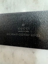 Authentic Gucci Black Belt with GG Gucci Buckle