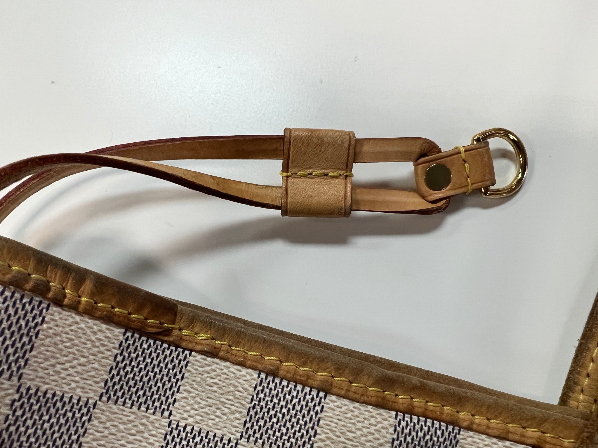 Leather Bag Strap For LV Neverfull Shoulder Straps 100% Genuine