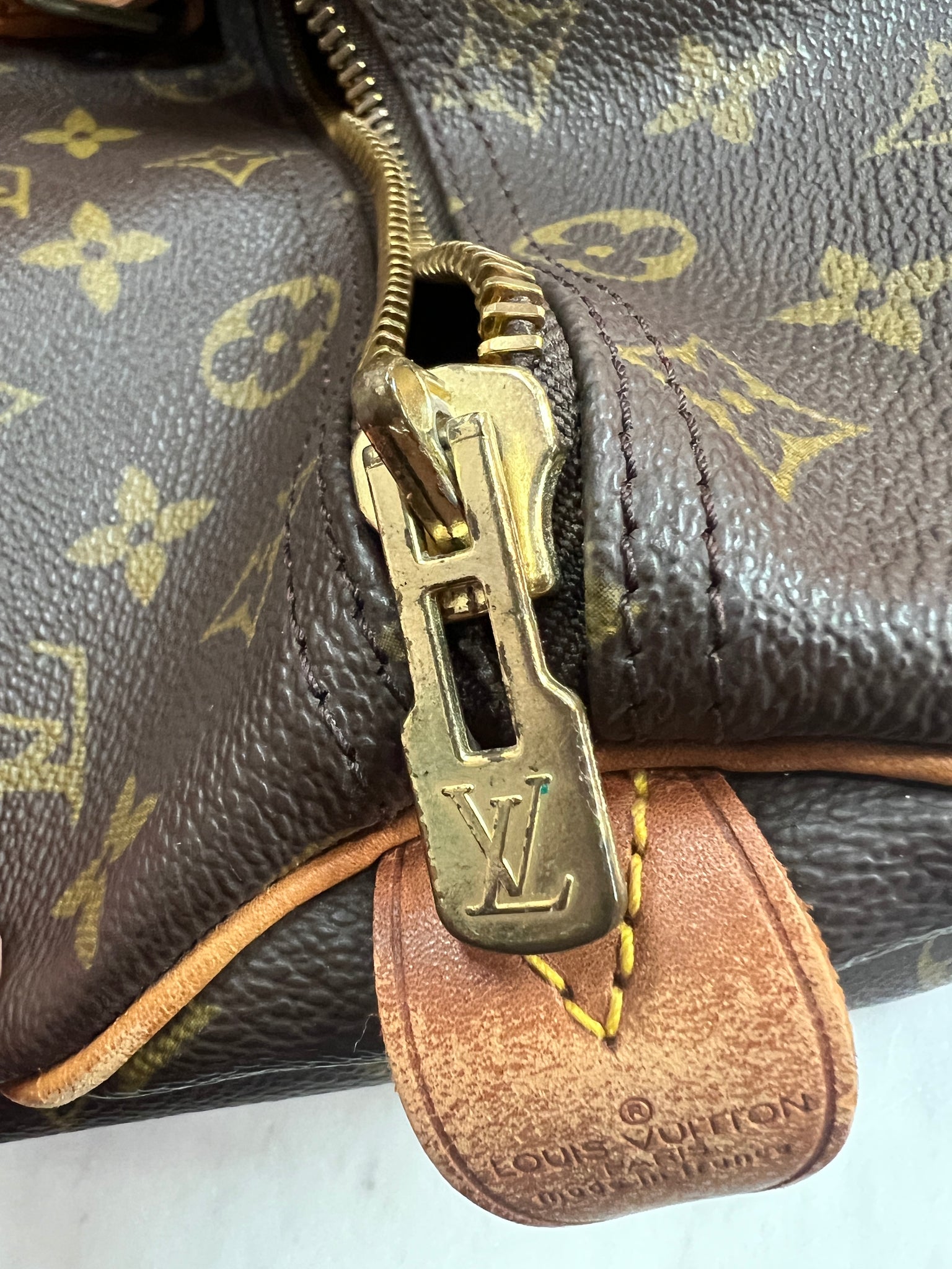 Louis Vuitton 'speedy' Travel Bag in Brown