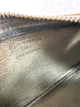 Authentic Louis Vuitton Key Pouch in Damier Azur
