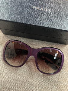 Authentic Prada Sunglasses SPR09L-A w/Box & Case