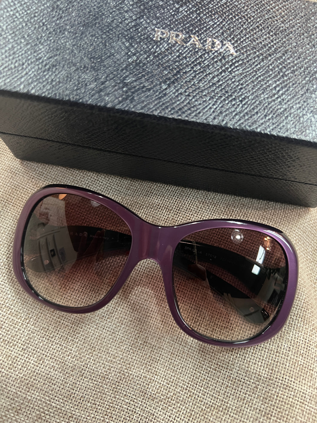 Authentic Prada Sunglasses SPR09L-A w/Box & Case