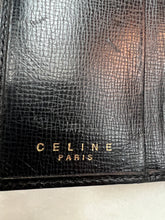 Authentic Celine Bifold Black Leather Slim Wallet