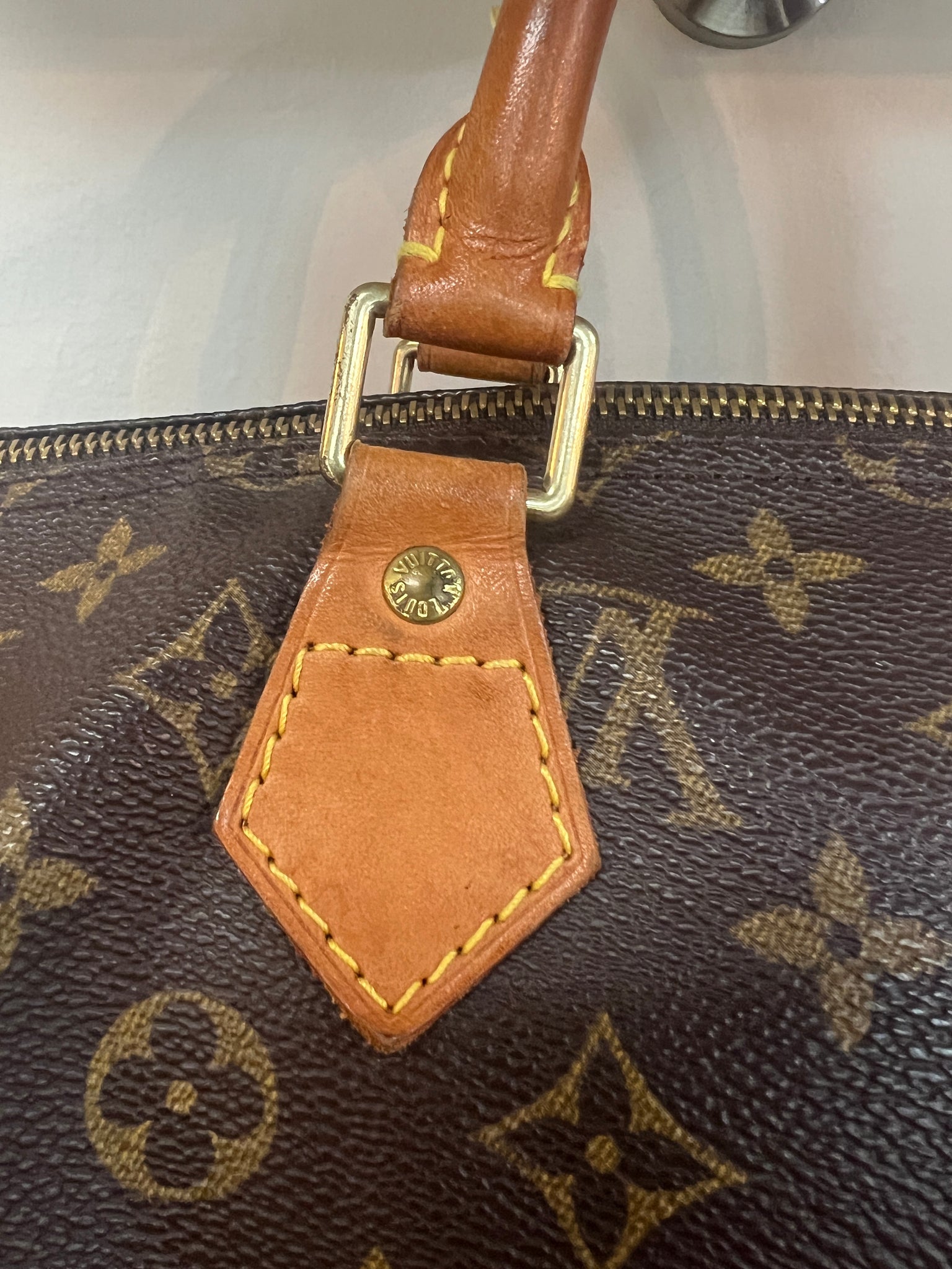 Monogram Canvas Speedy 35 (Authentic Pre-Owned)