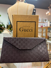 Authentic Leather Gucci Sunglass Case Collapsable